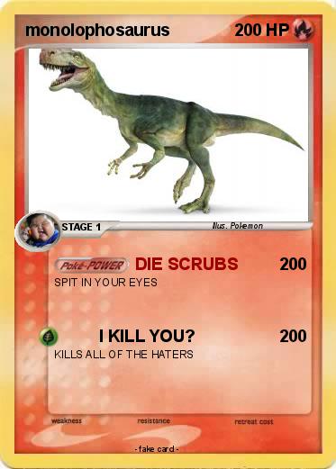 Pokemon monolophosaurus