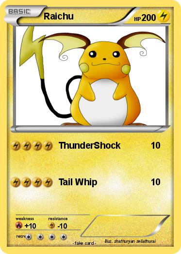 Pokemon Raichu