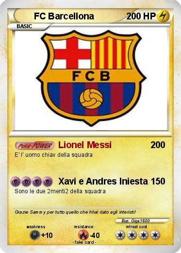 Pokemon FC Barcellona