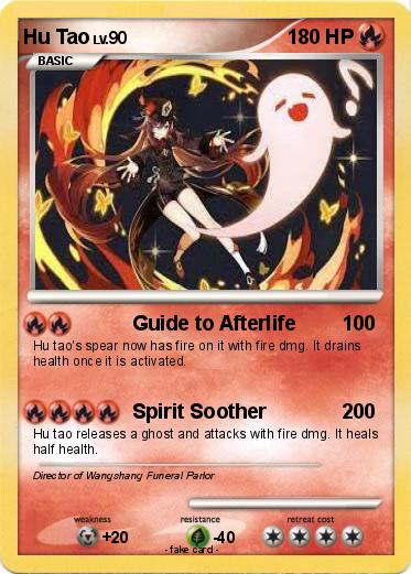 Pokemon Hu Tao