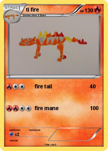 Pokemon ti fire