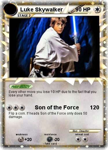 Pokemon Luke Skywalker