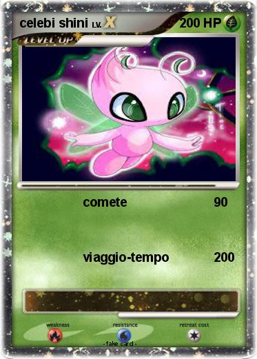 Pokemon celebi shini Pokemon celebi shini