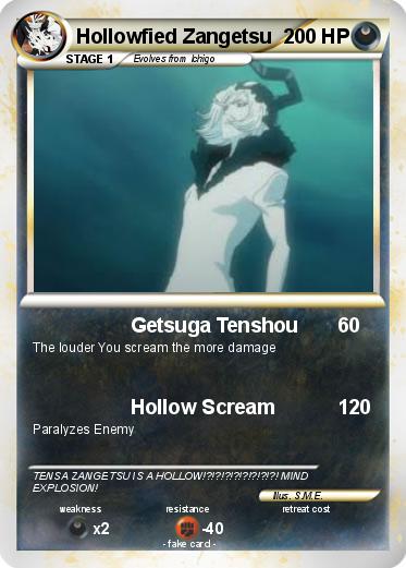 Pokemon Hollowfied Zangetsu