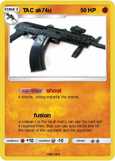 Pokemon TAC ak74u