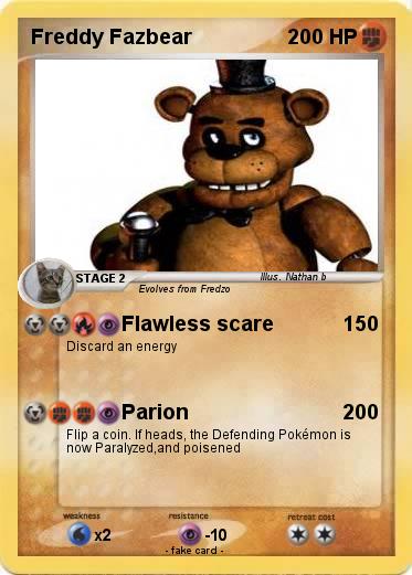 Pokemon Freddy Fazbear