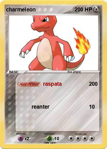Pokemon charmeleon