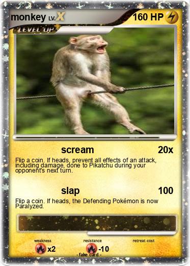 Pokemon monkey