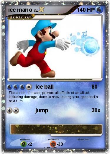 Pokemon ice mario