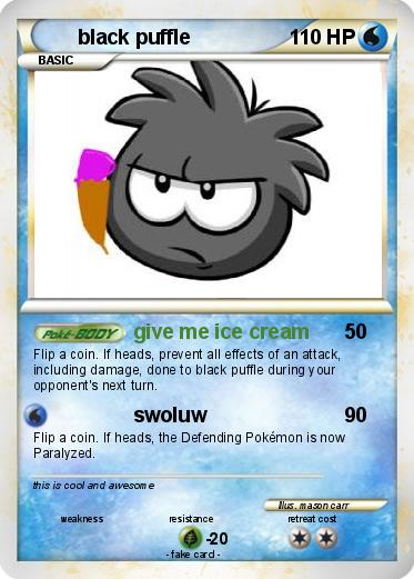 Pokemon black puffle