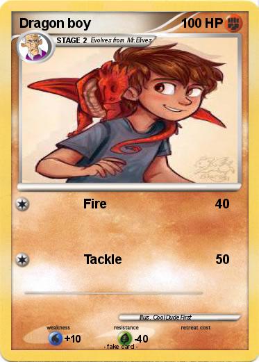 Pokemon Dragon boy