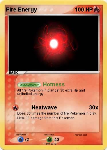 Pokemon Fire Energy