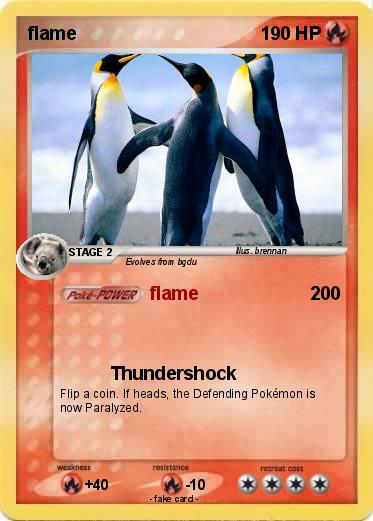 Pokemon flame