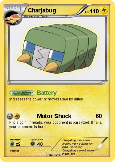 Pokemon Charjabug
