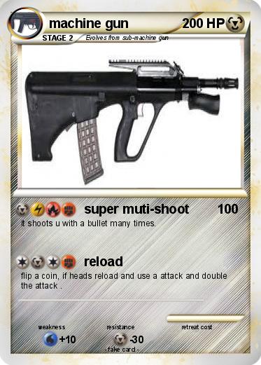 Pokemon machine gun