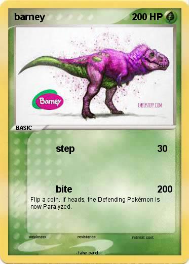 Pokemon barney