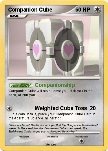 Pokemon Companion Cube