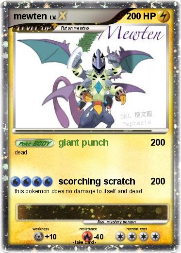 Pokemon mewten