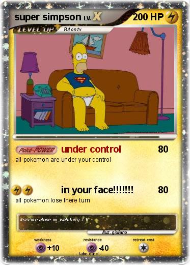 Pokemon super simpson