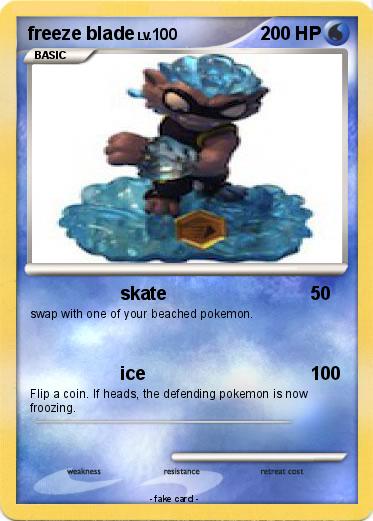 Pokemon freeze blade