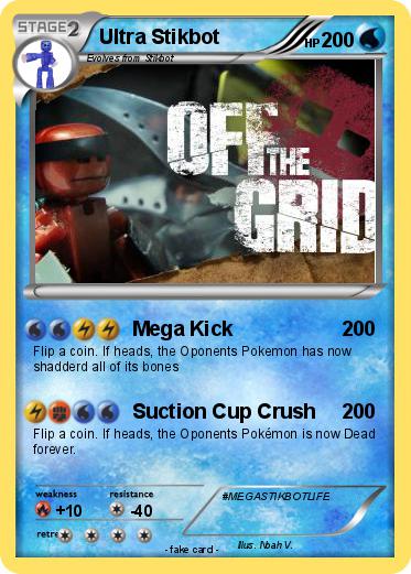 Pokemon Ultra Stikbot