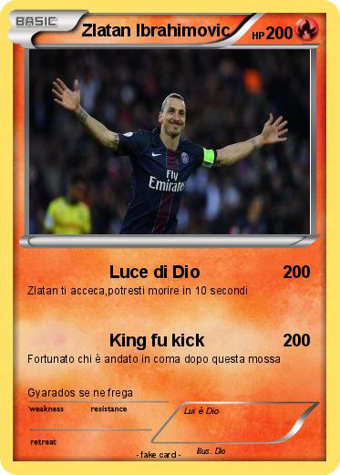 Pokemon Zlatan Ibrahimovic