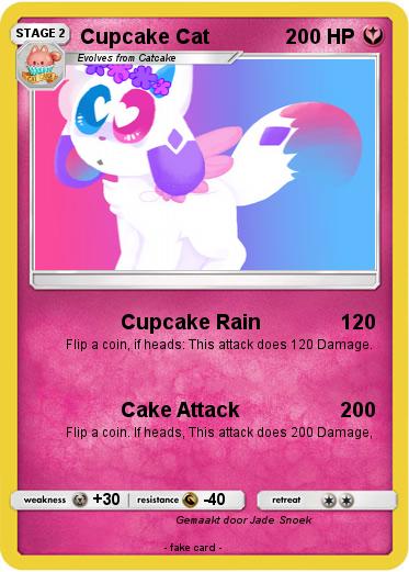 Pokemon Cupcake Cat