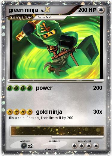 Pokemon green ninja