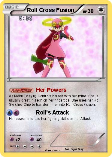 Pokemon Roll Cross Fusion