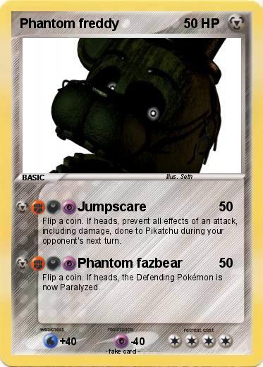 Pokemon Phantom freddy
