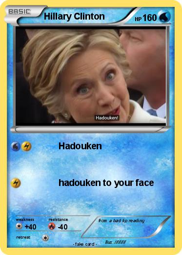 Pokemon Hillary Clinton
