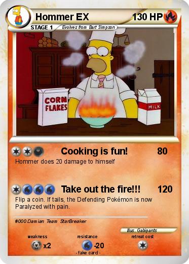 Pokemon Hommer EX