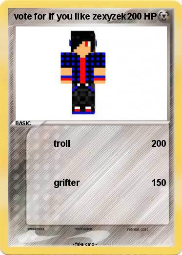 Pokemon vote for if you like zexyzek