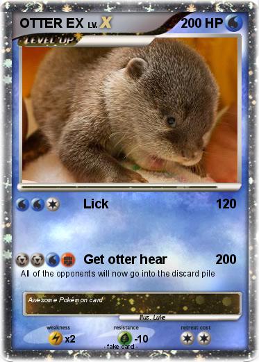 Pokemon OTTER EX