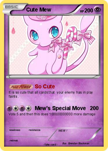 Pokemon Cute Mew