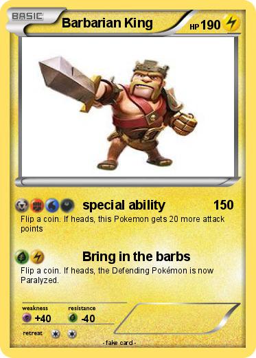 Pokemon Barbarian King