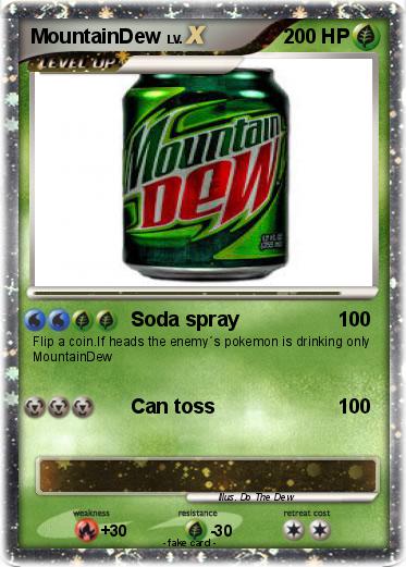 Pokemon MountainDew