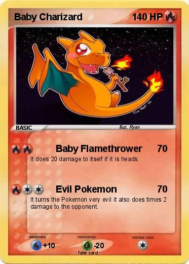 Pokemon Baby Charizard