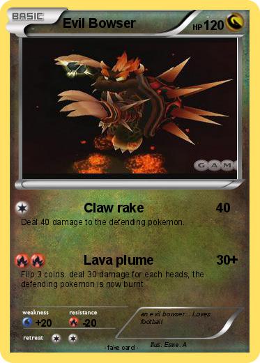 Pokemon Evil Bowser