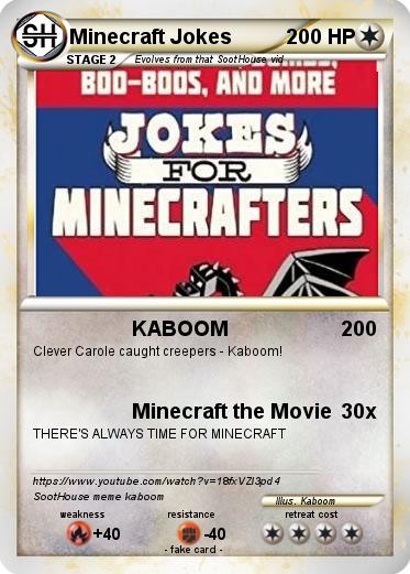 Pokemon Minecraft Jokes