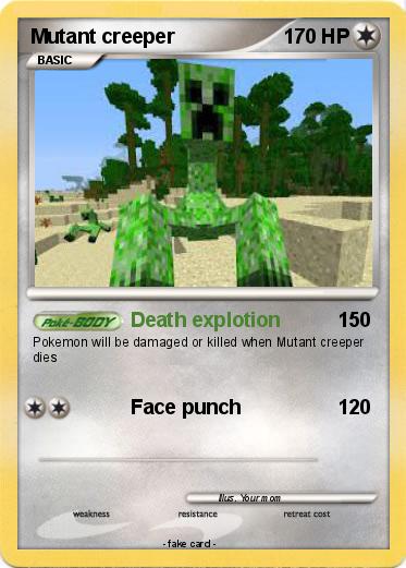 Pokemon Mutant creeper