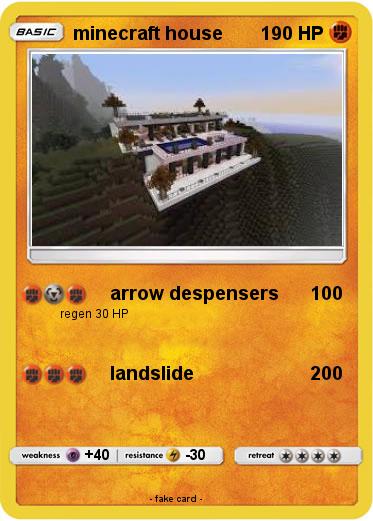 Pokemon minecraft house