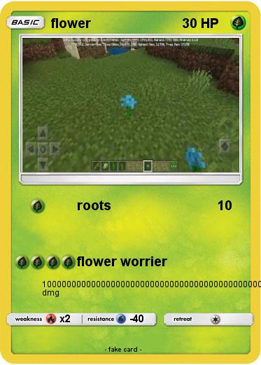 Pokemon flower