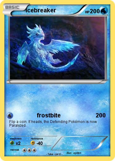 Pokemon icebreaker