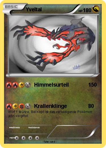 Pokemon Yveltal