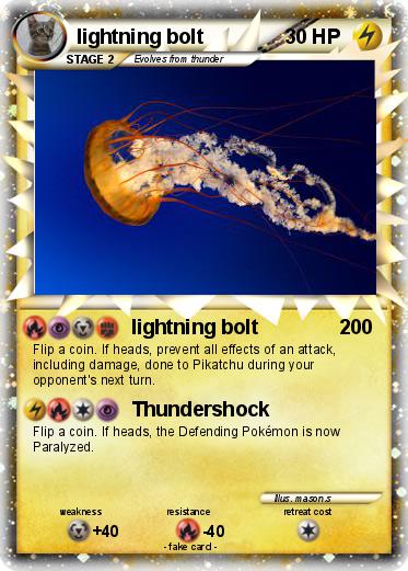 Pokemon lightning bolt