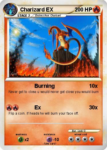 Pokemon Charizard EX