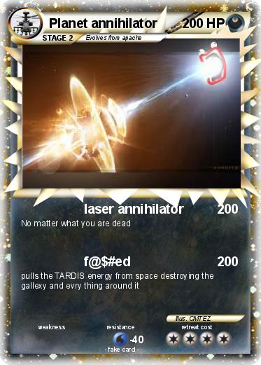 Pokemon Planet annihilator