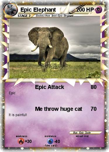 Pokemon Epic Elephant