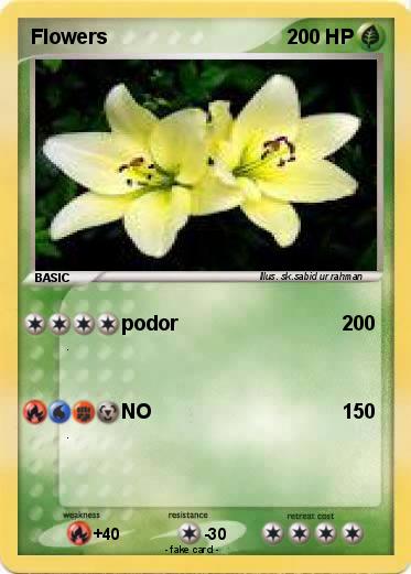 Pokemon Flowers